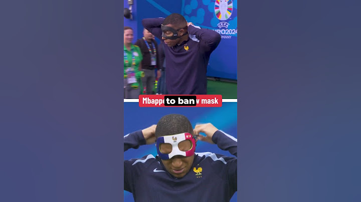 Why Did UEFA Ban Mbappe's Mask?