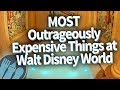 The MOST Outrageously Expensive Things at Walt Disney World!