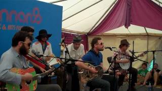 View Dr. Dog Live Performance at Bonnaroo 2010 - Media Tent
