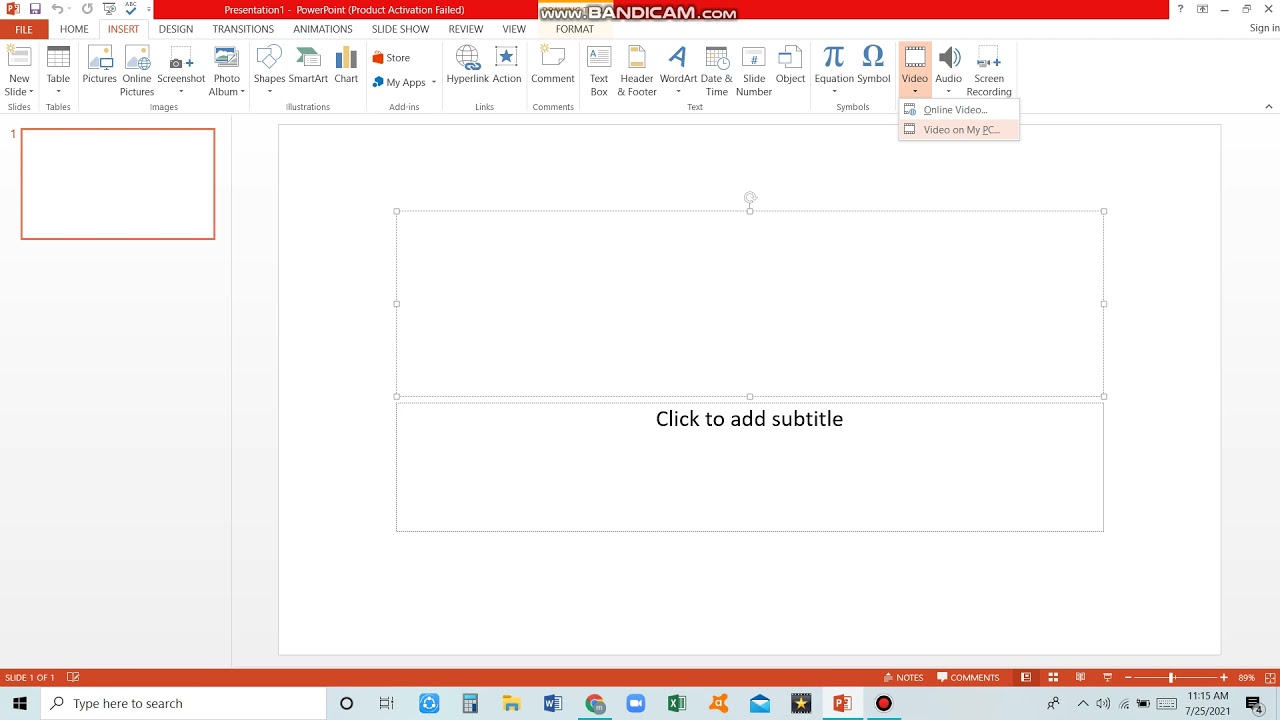how-to-add-video-in-power-point-2013-youtube