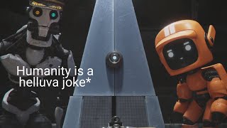 the three robots being a honest sarcastic trio for 3 minutes straight