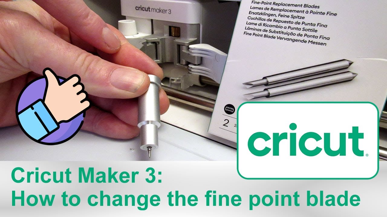 UPDATED How To Change A Cricut Fine Point Blade and Bonus Tip! 