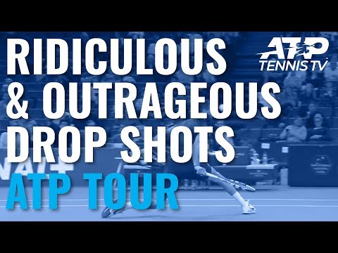 Most Ridiculous And Outrageous ATP Drop Shots!