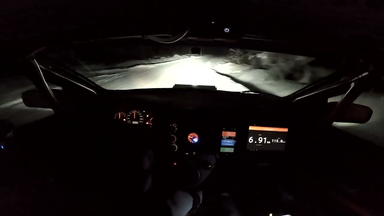 IsoValkeinen SM-Ralli EK 6 Crash