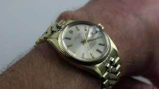Rolex Tiffany & Co. Oyster Perpetual Date 1503 Luxury Watch Review