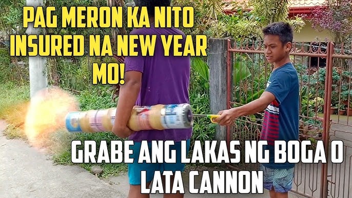 PINAKAMALAKAS na BOGA/LANTAKA gawa sa LATA AT BOTE 