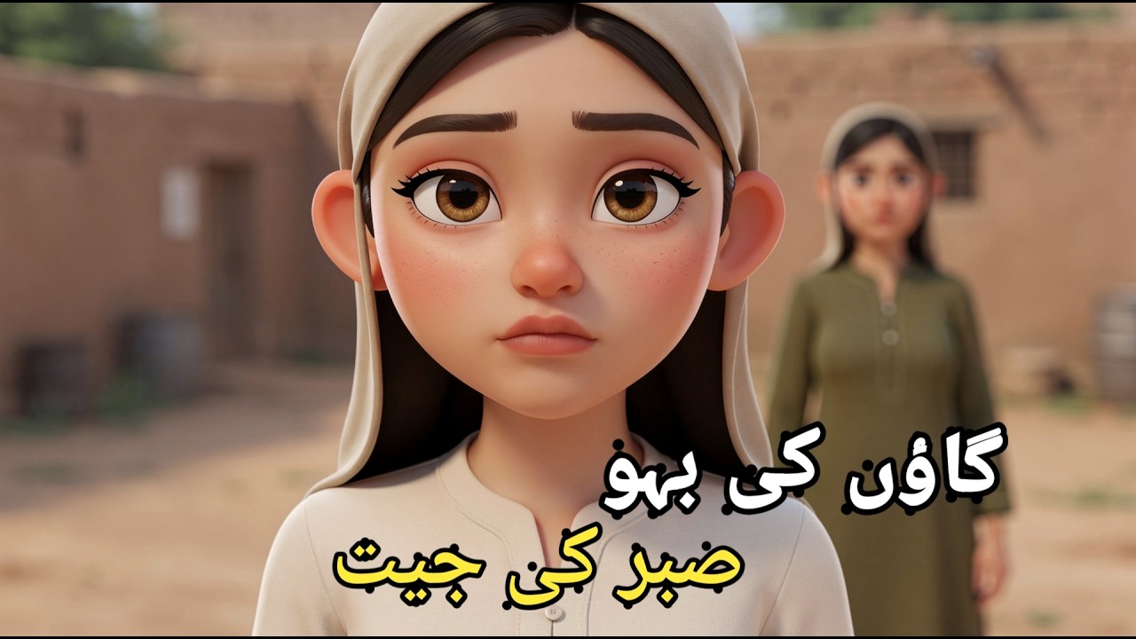 خاموش صبر کی جیت | گاؤں کی بہو کی وہ کہانی جو دل بدل گئی #iscartoon