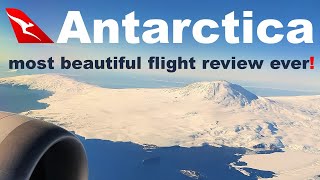 Qantas 787 over Antarctica - the most beautiful flight review ever!