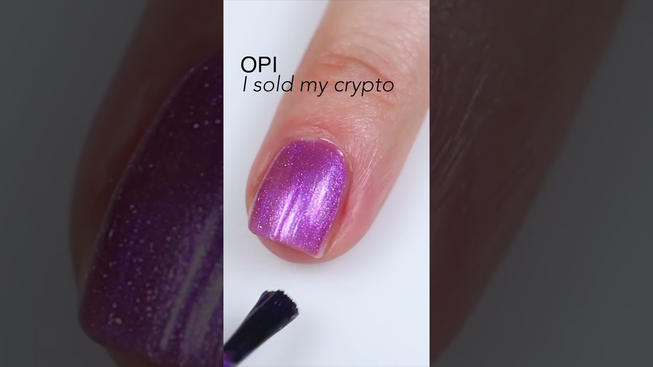 OPI “I Sold My Crypto” #nailswatch #nailpolish - YouTube