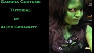Gamora Costume tutorial