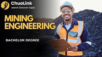 What is Mining Engineering? (Bachelors)