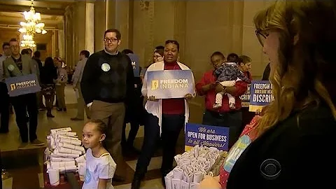 Indiana religious freedom bill sparks controversy