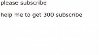 Help Me To Get 300K Subscribe