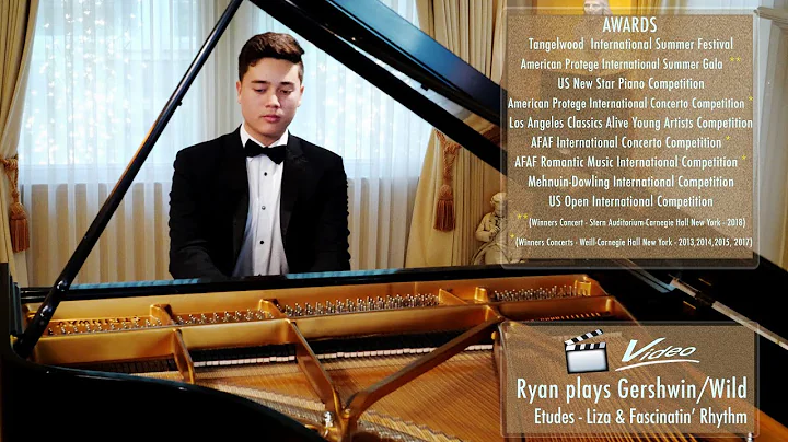 Ryan performs Two Etudes by Gershwin-WIld