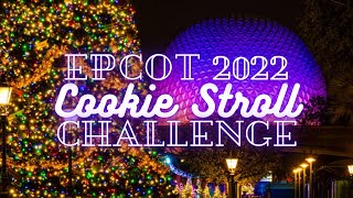 Epcots International Festival of the Holidays Cookie Stroll Challenge 2022