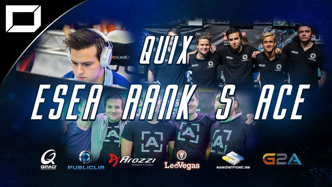 Quix ESEA Rank S ACE [CSGO] - YouTube