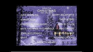 CHRISTMAS FAVOURITES (1): GREAT SINGERS : ORIGINAL RECORDINGS : PLAYLIST LINK IN VIDEO DESCRIPTION