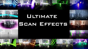Advanced Scan VFX System Unreal Engine 5