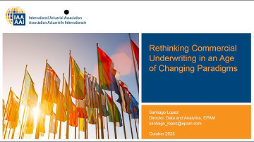 Webinar on Rethinking Commercial Underwriting in an Age of Changing Paradigms
