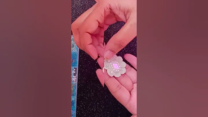 DIY Handmade Finger Ring With Clay 🥰 | #diy #viral #handmade #shorts