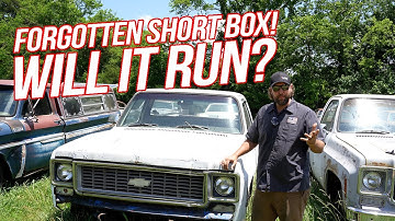 FORGOTTEN Square Body Chevy will it RUN AND DRIVE after years?