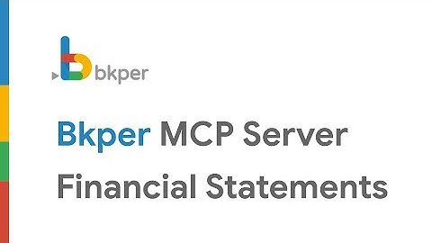 Financial Statements on Claude Desktop and Bkper MCP Server