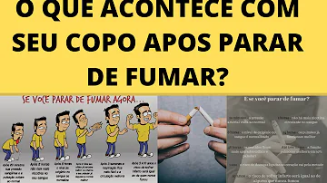 Quais são os benefícios de parar de fumar?