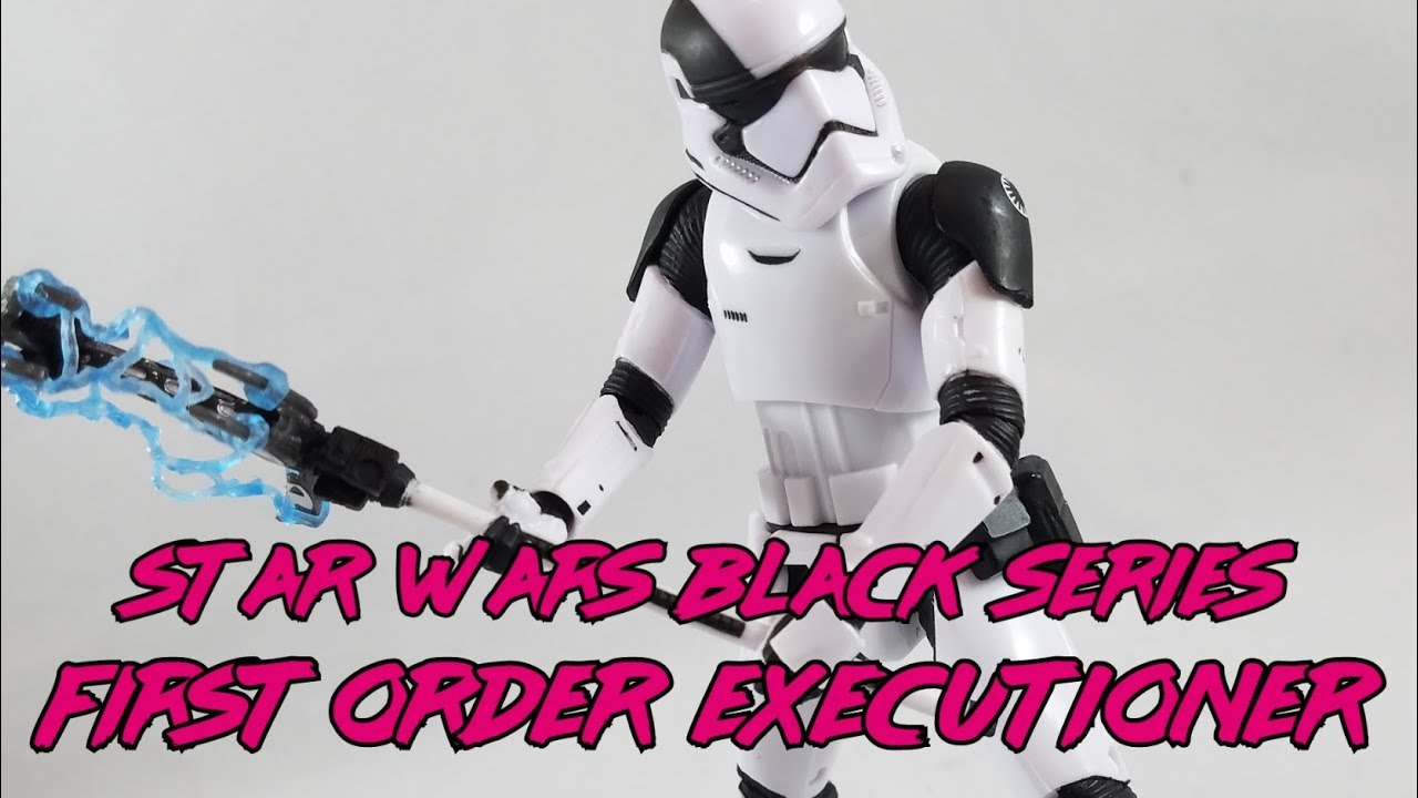 Star Wars The Black Series First Order Stormtrooper 6/" Executioner Action Figure
