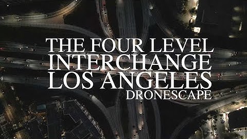 DRONESCAPE: The Four Level Interchange of Arroyo Seco Parkway