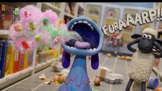 Shaun the sheep Movie: farmageddon Lu-la Burp Loudly scene