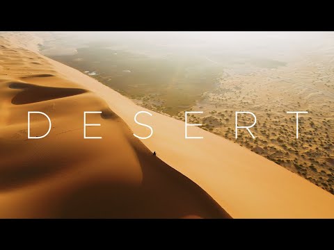 The Most Surreal Desert Landscapes 4k - Deep Relaxing Movie