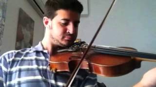 Tsivgoulis Dimitris - violin cover - Atmaca Laco Tayfa playback Resimi