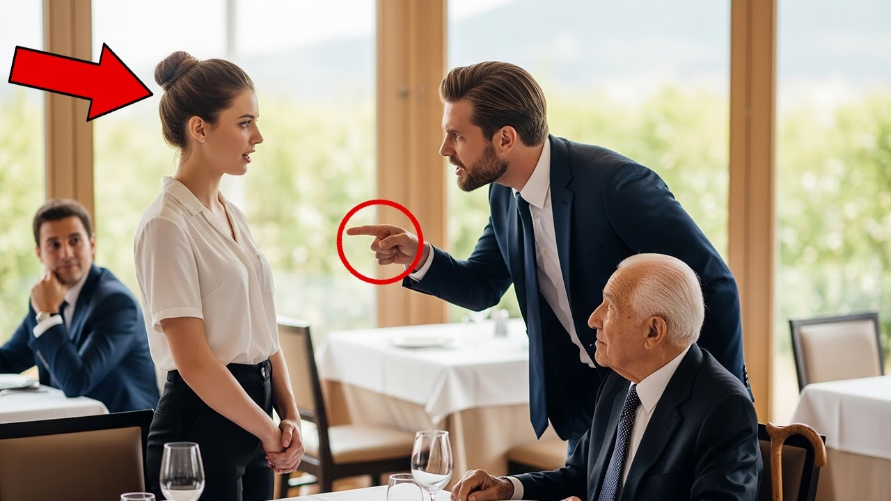 A Poor Waitress Greeted Billionaire CEO's Italian Dad—Her Italian Greeting Had Every Guest Frozen