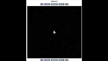 xkcd 2712 Gravity space game - Blackhole consumable