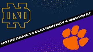 Notre Dame Fighting Irish vs Clemson Tigers Prediction and Picks - College Football Picks Week 10