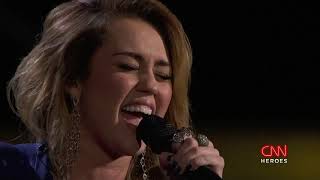 Miley Cyrus - The Climb - CNN Heroes An All-Star Tribute 2011