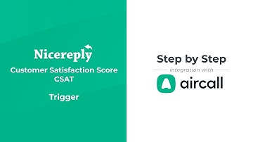 Setting up Nicereply CSAT trigger in Aircall