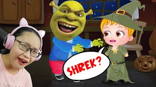 Baby Hazel Halloween Trick Or Treat!!! - Baby Hazel Scared of Shrek? screenshot 2