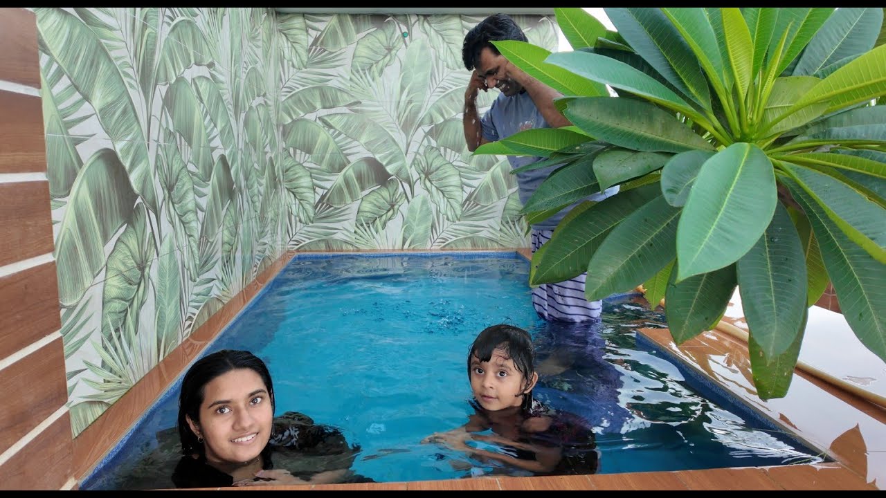 সবাই মিলে ছাদের সুইমিং পুলে গোসল করলাম | Doyel Agro