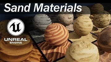 Unreal Sand Material Texture | 4k Seamless