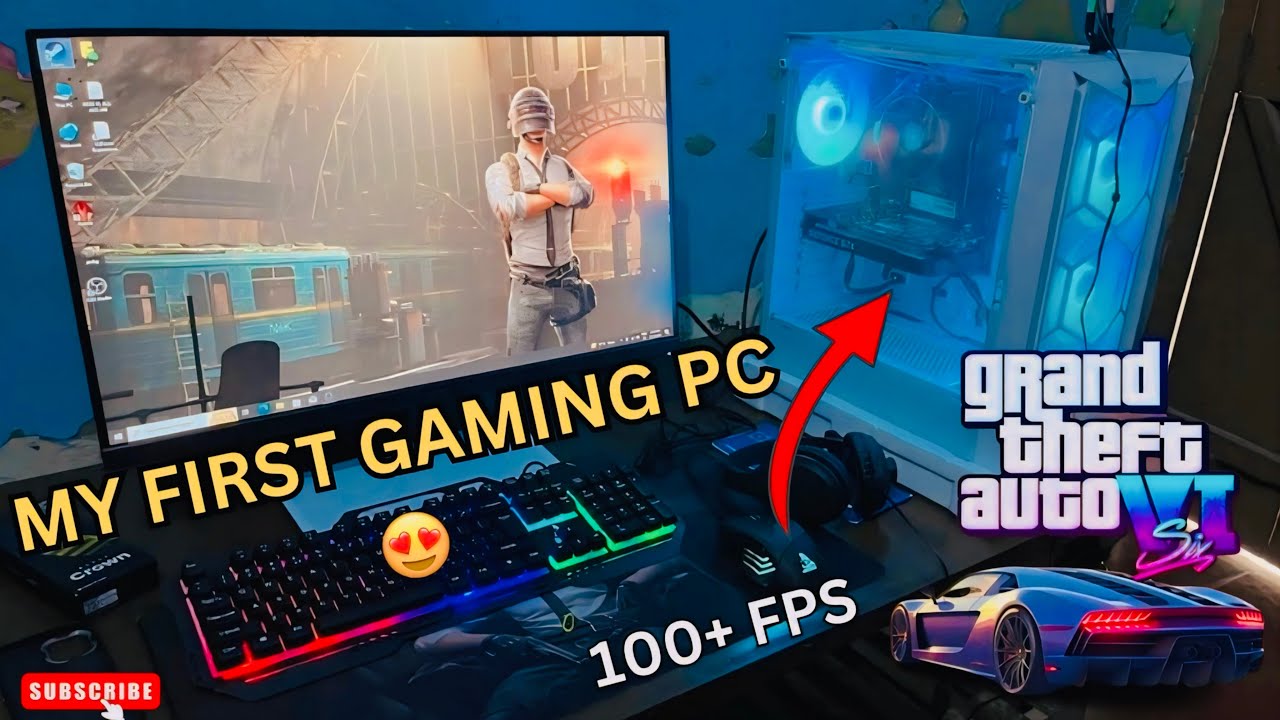 MY FIRST GAMING PC 😍 || MY FIRST VLOG - YouTube