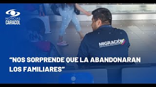 En un baño del aeropuerto El Dorado hallaron a niña de 10 años abandonada