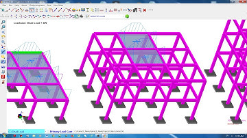 Adding slabs and floor loads to a frame model in FrameCE