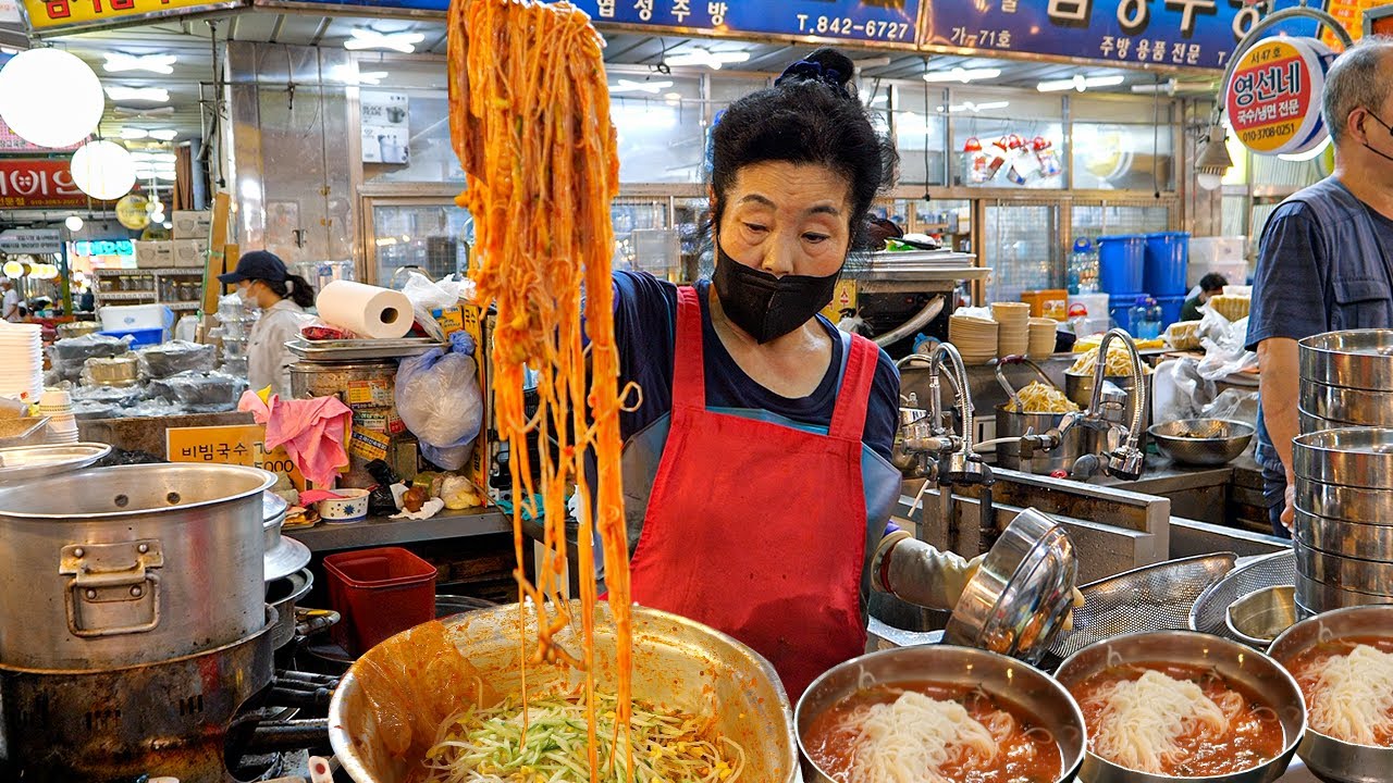 침샘자극 한국 최애 면요리 BEST 6!! 칼국수, 라멘, 짬뽕, 우육면, 짜장면 맛집 very delicious Asian noodles making compilation