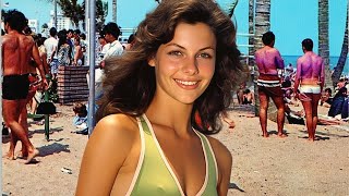 1970s USA - Real Vintage Photos of Beach Days in America - Colorized