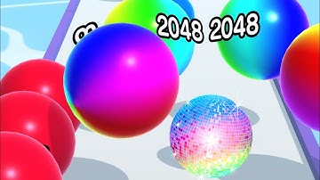 MAX LEVEL BALL RUN 2048 🎱✨ All Levels Gameplay Walkthrough Android, iOS v.56