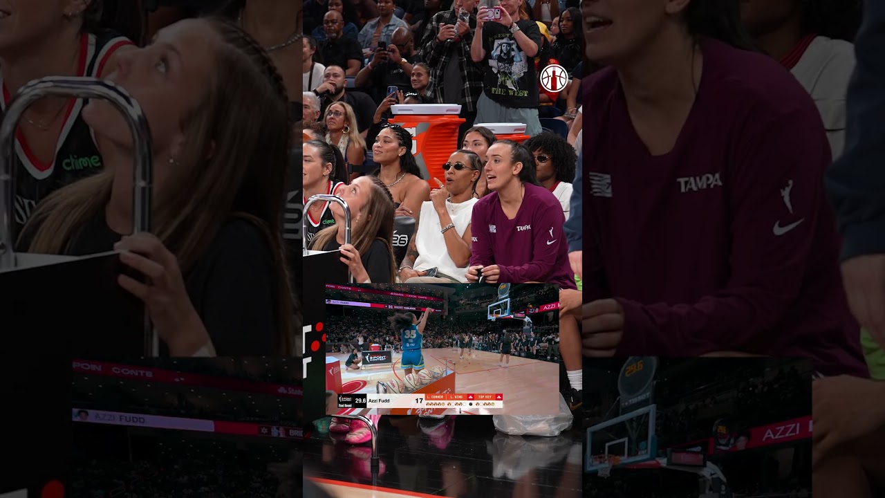 ☁️ on the mic at the 3-point contest  #skytown