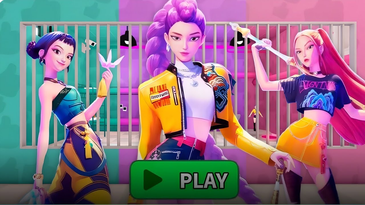 KPOP Demon Hunters Prison Run! Gameplay Walkthrough! Awesome 🥰