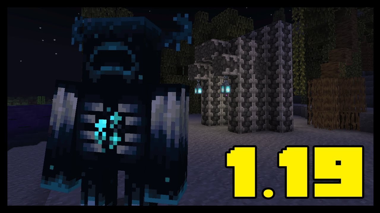 COMO INSTALAR E JOGAR A NOVA ATUALIZAÇÃO do MINECRAFT 1.19 com WARDEN! 