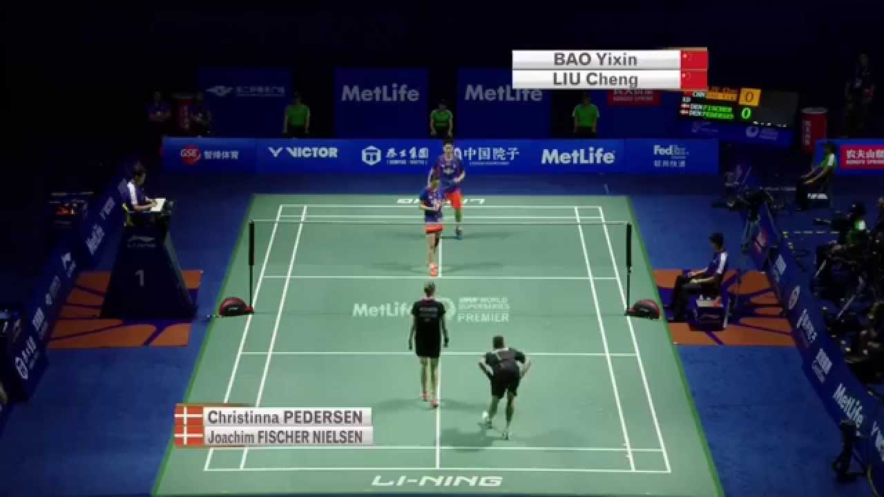Thaihot China Open 2015 | Badminton SF M5-XD | Liu/Bao vs Fis/Ped